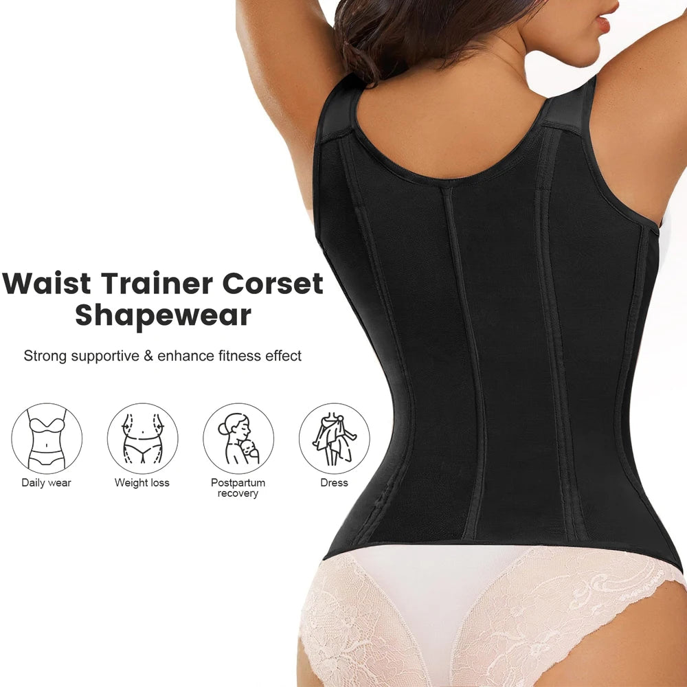 Hourglass Sculpt Waist Trainer – Tummy Control & Body Shaping Support