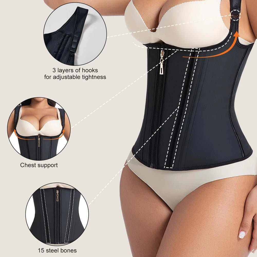 Hourglass Sculpt Waist Trainer – Tummy Control & Body Shaping Support