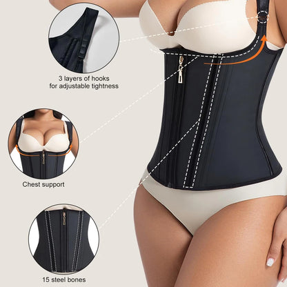 Hourglass Sculpt Waist Trainer – Tummy Control & Body Shaping Support